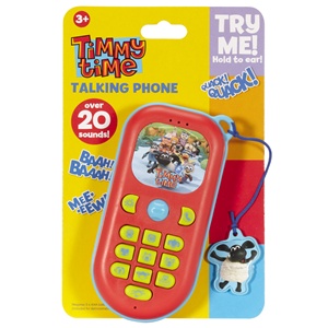 timmy time talking soft toy