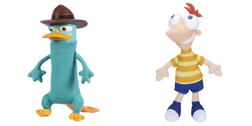 phineas and ferb soft toys