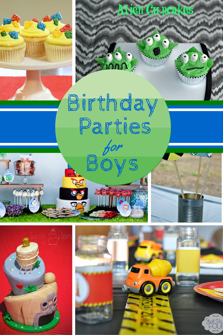 10 great birthday party themes for boys - sweet party place
