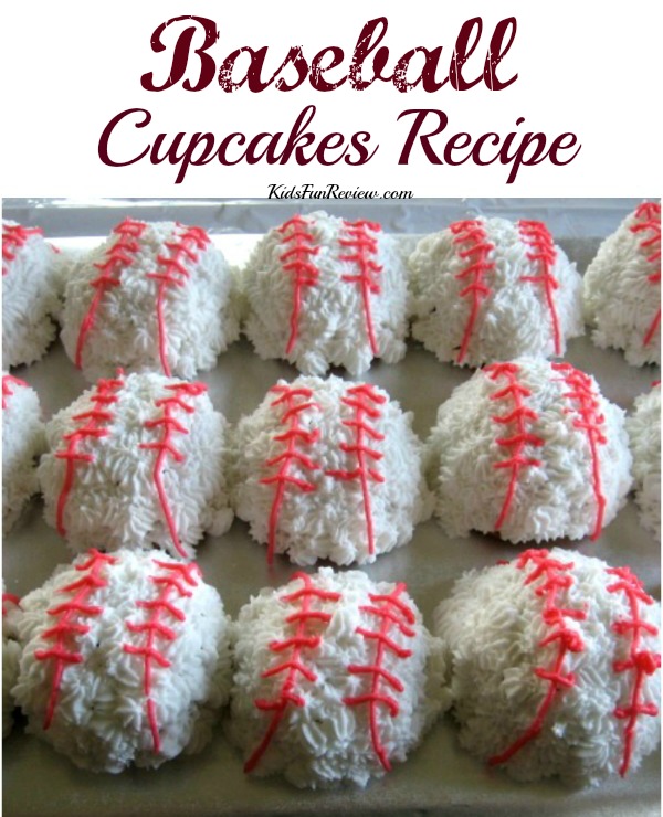 baseball cupcakes recipe