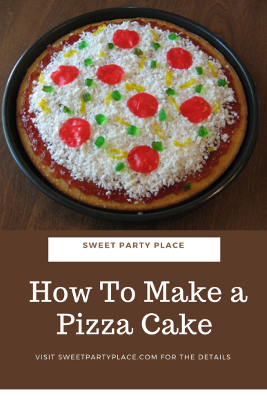 How to make a pizza cake