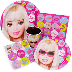 barbie party theme supplies