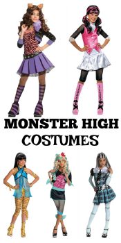Favorite Monster High Costumes for Kids