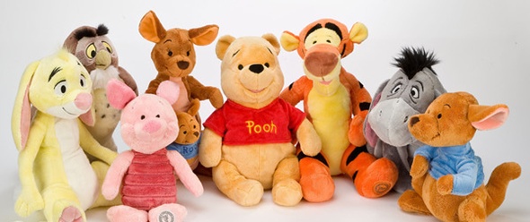 winnie the pooh 2011 plush