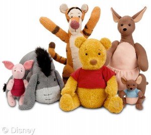 winnie the pooh 2011 plush