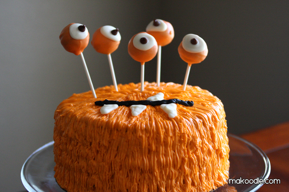 monster birthday cake idea