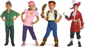 Jake and the never land pirates costumes izzy captain hook peter pan