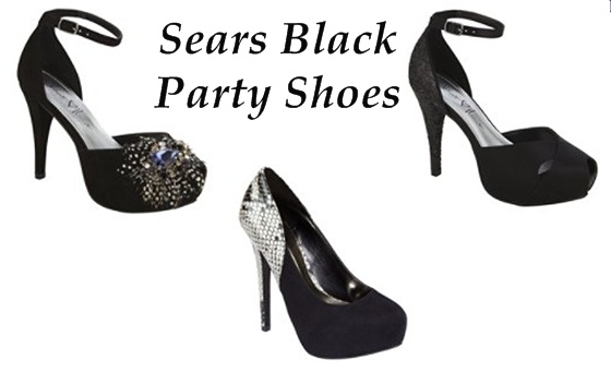 black party shoes