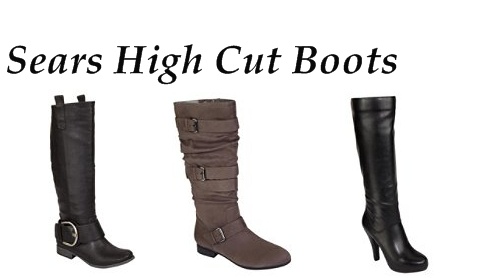 sears thigh high boots