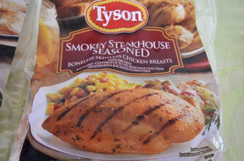 Tyson Chicken Breasts Smokey Steakhouse Seasoned