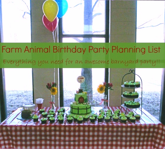 Fun DIY Farm Animal Birthday Party Ideas- Kid's Fun Review