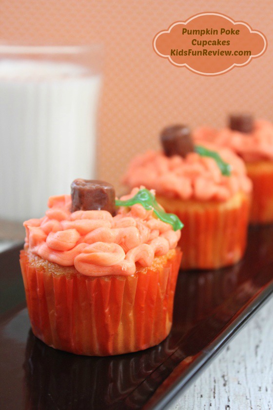 Pumpkin Poke Cupcakes Recipe