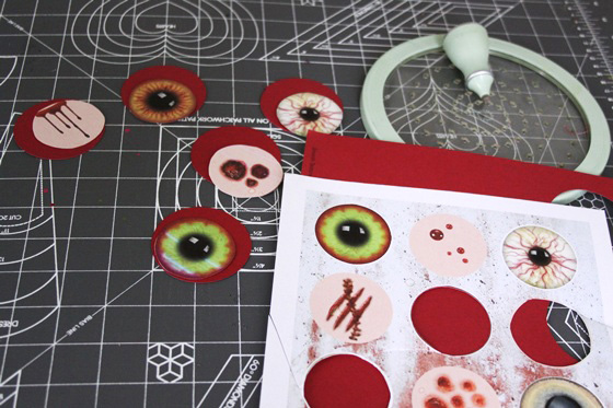 zombie cupcake printable