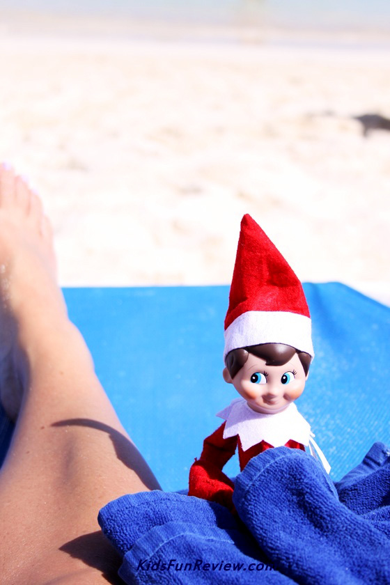 Elf On The Shelf Goes To The Beach 2