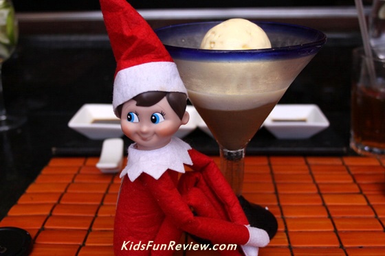 Elf on the shelf goes to a japanese restaurant 5