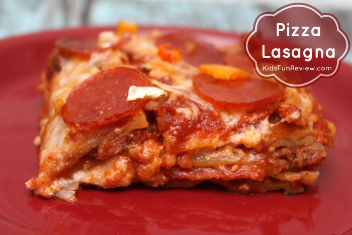 cheesy pizza lasagna recipe
