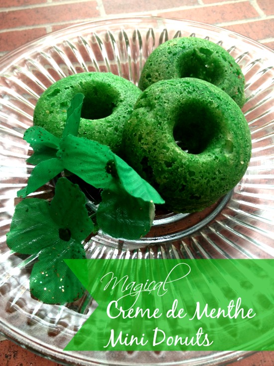 Mini Green Donuts Recipe
