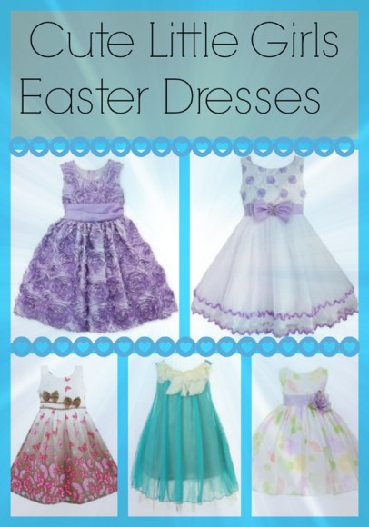 Cute little girls easter dresses