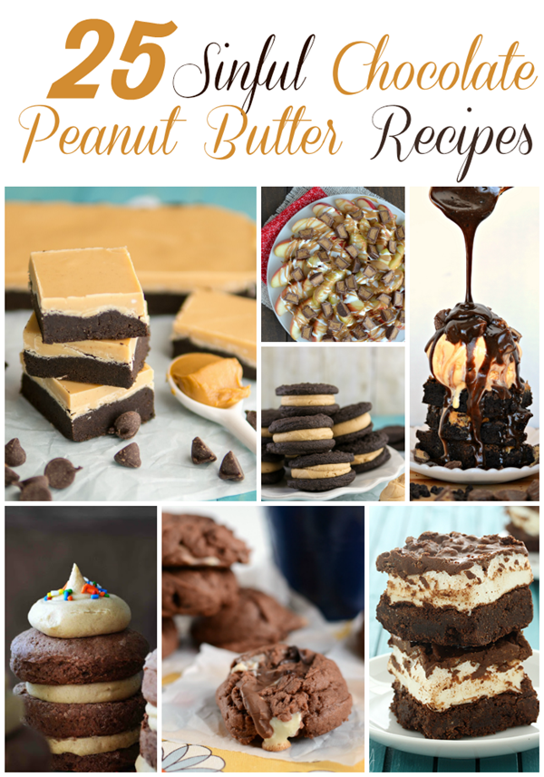25 Fabulous Chocolate Peanut Butter Dessert Ideas