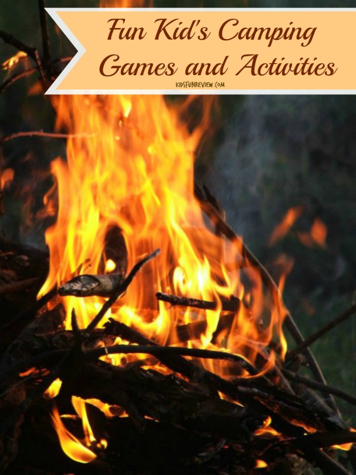 fun kids camping games and activities