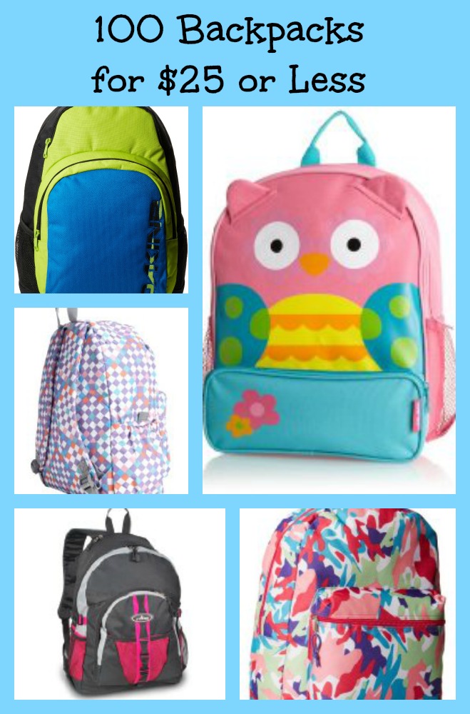 kids back to school backpack ideas