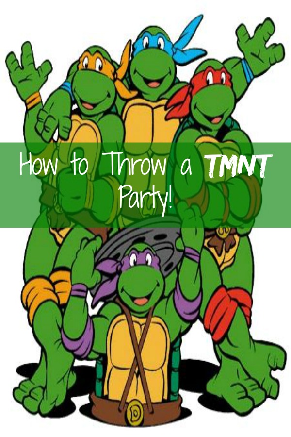 Ideas and Supplies for Planning a TMNT Party