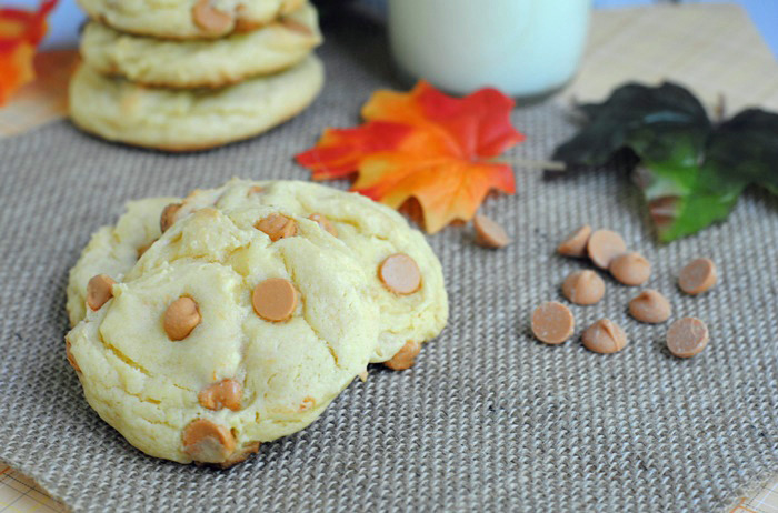  Today I have a super easy butterscotch chips cake mix cookies recipe to share with you that's perfect for the fall weather we have coming our way! 