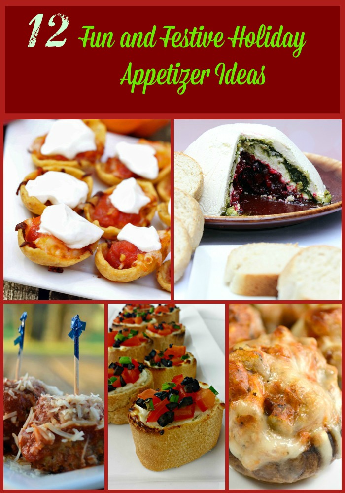 Fun and Festive Holiday Appetizer Recipes and Ideas