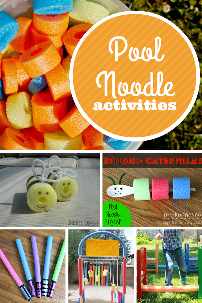 12 Fun Activities To Do With Pool Noodles