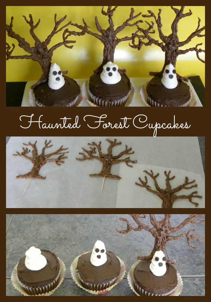 Haunted Forest Cupcakes How To