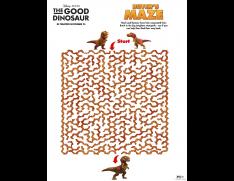 The Good Dinosaur Printable Maze