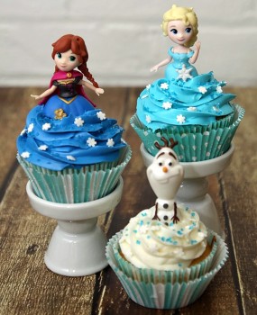 Easy Frozen Cupcake idea