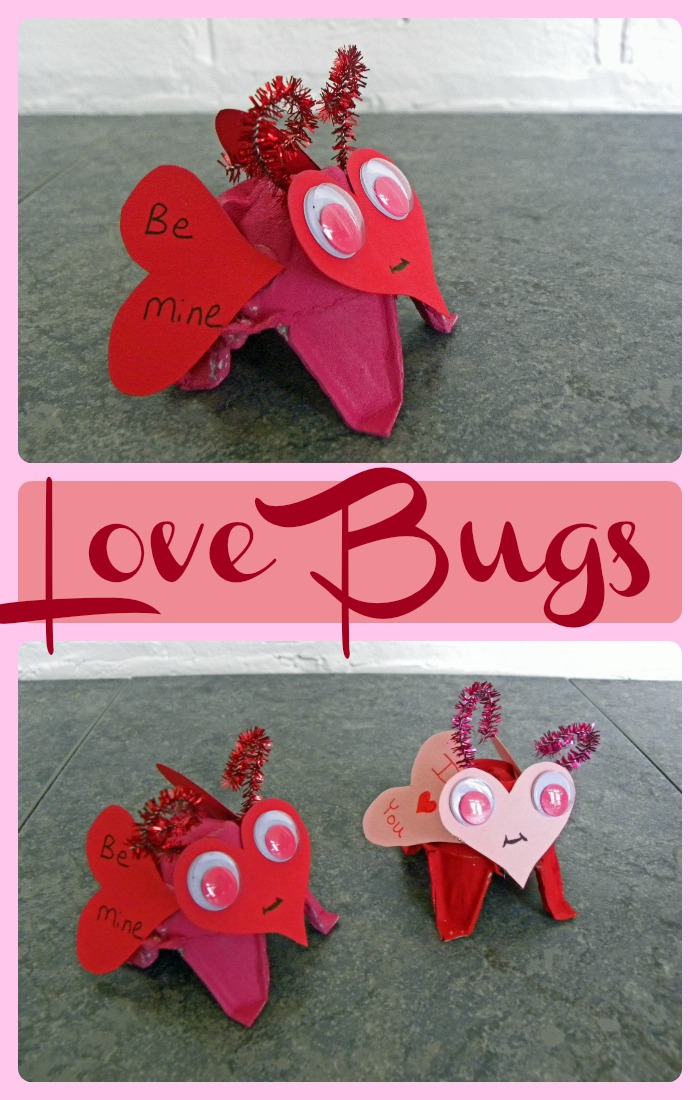 Love Bugs Valentine's Day Craft
